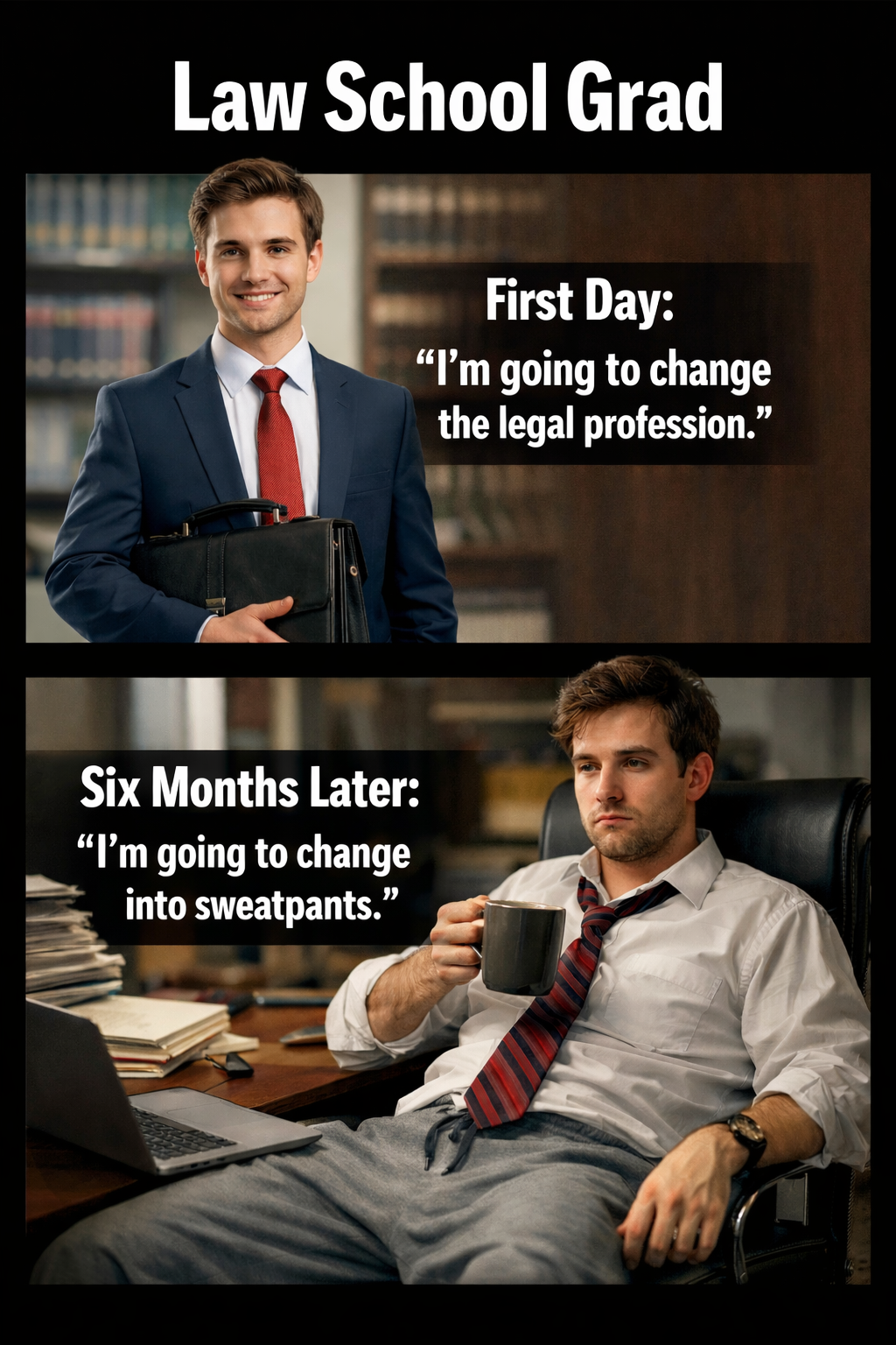 First-Year Associate Bingo Meme