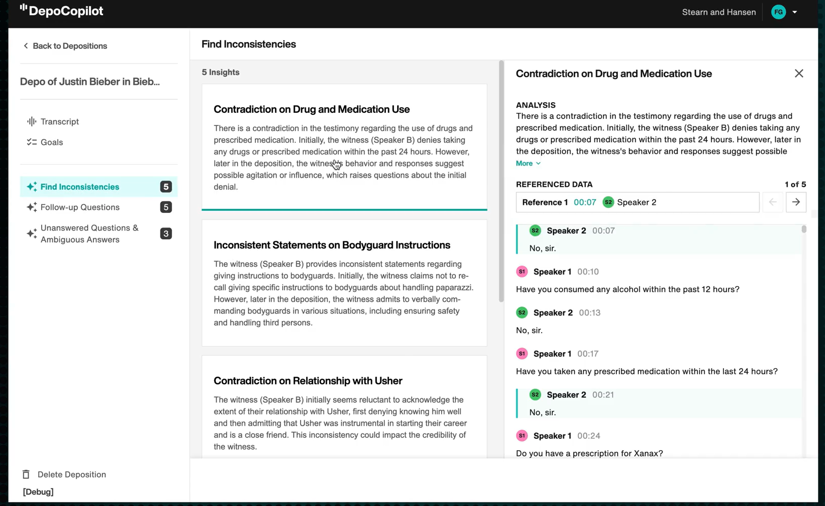 Filevine Depo CoPilot