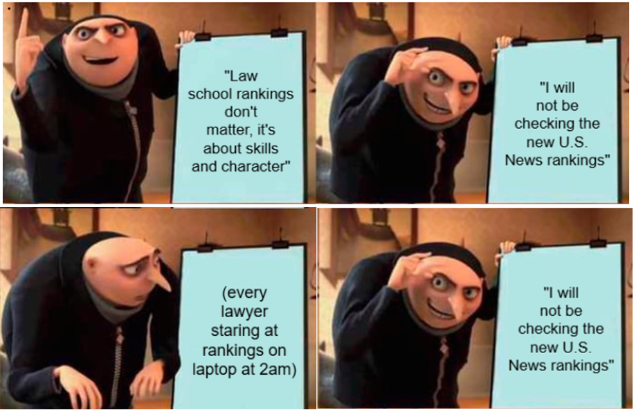 Law School Rankings Meme
