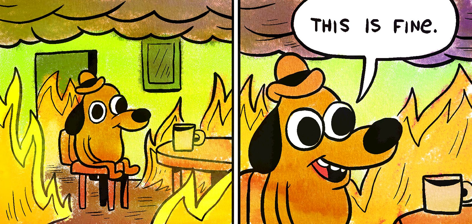 This Is Fine - Merger Edition