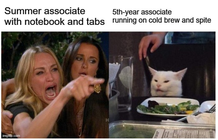 Law Firm Cringe Meme